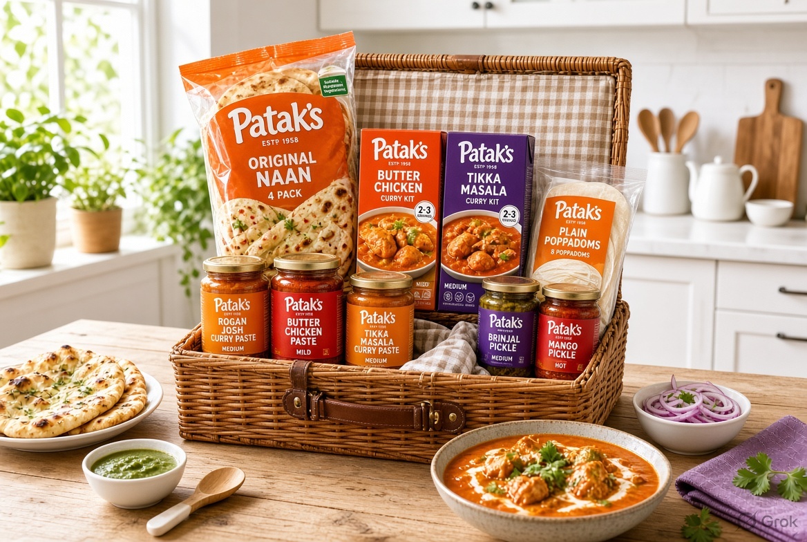 Free Patak's Curry Hamper