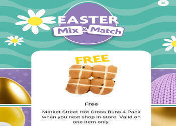 Easter Giveaway: Free Hot Cross Buns & Treats