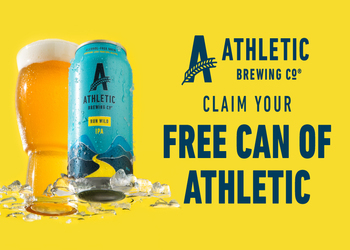 Free Can of Athletic IPA Beer