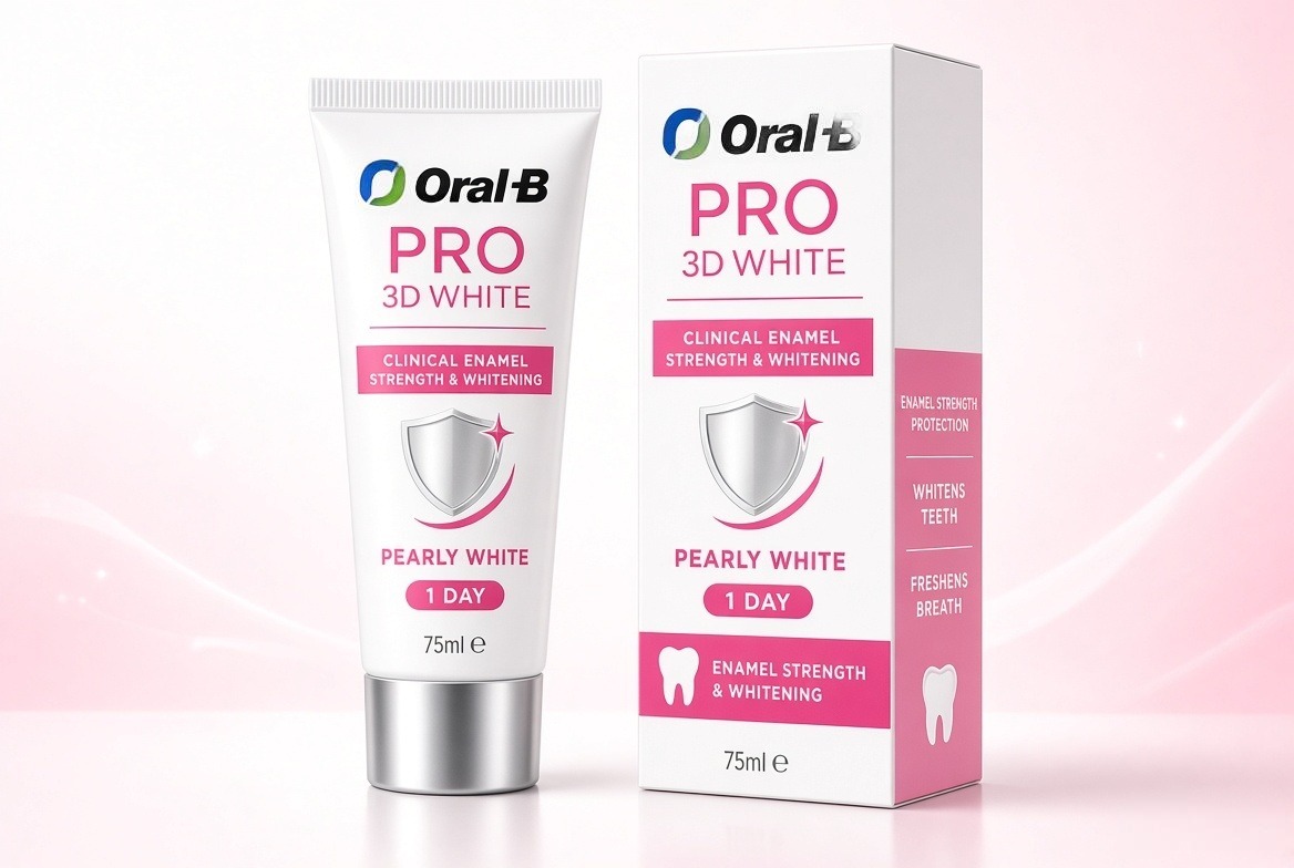 Free Oral-B Pro 3D White Toothpaste
