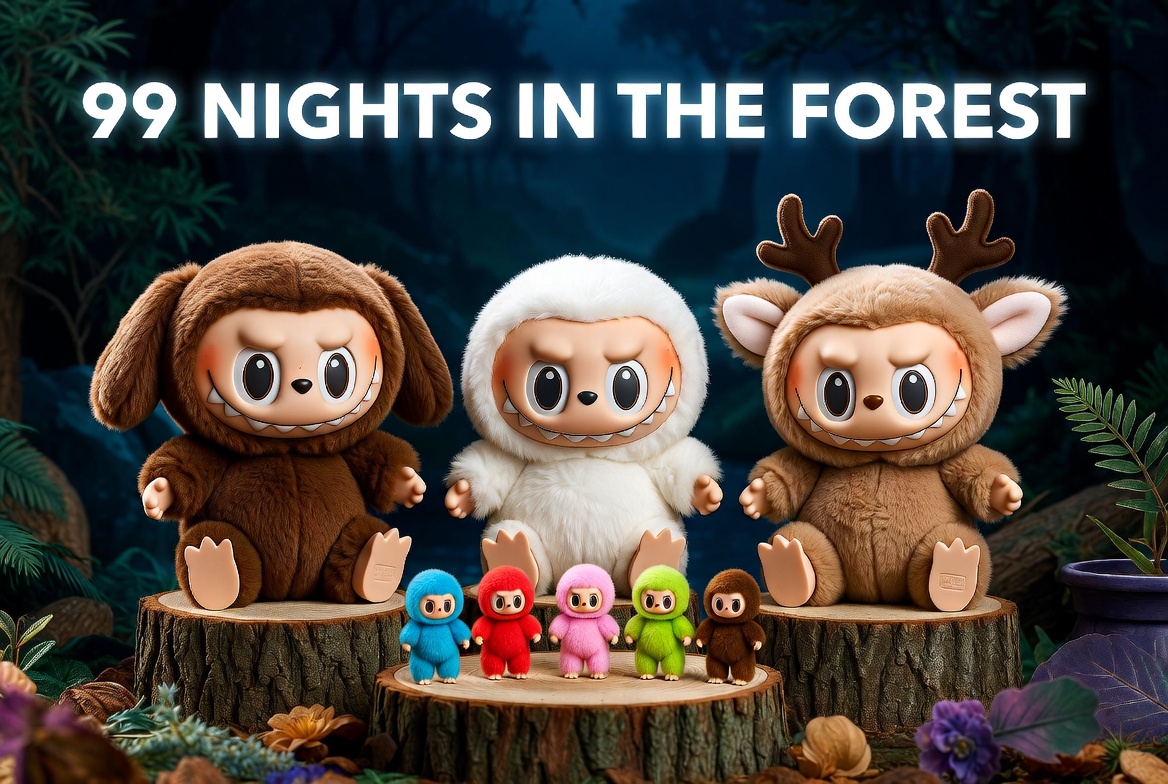 Free 99 Nights in the Forest Plush Toy
