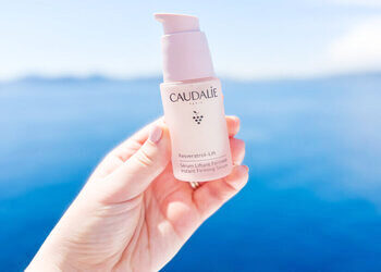 Free Caudalie travel-sized skincare serum