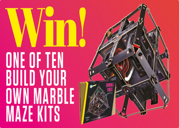 Win 1 of 10 Build Your Own Marble Maze kits
