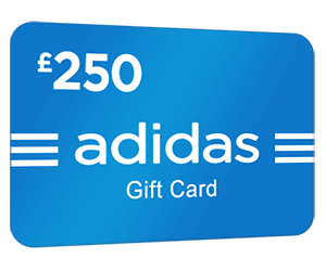 Earn a £250 Adidas gift card*