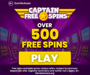 500+ Free Spins* Plus More Top Deals!