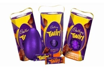 Free Cadbury Twirl Chocolate Easter Egg