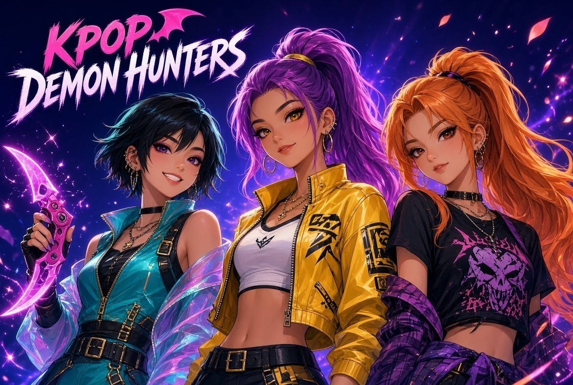 Free KPop Demon Hunters Poster