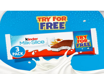 Free Kinder Milk Slice