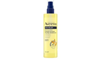 Try Aveeno Oil Spray