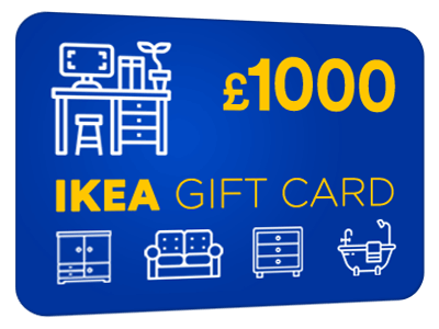 Get* a £1000 IKEA Gift Card