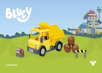 Free Bluey Dump Truck Toy