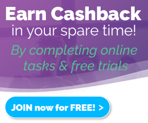 Earn Cashback in your spare time!