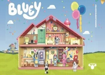 Free Bluey Celebration Home Playset