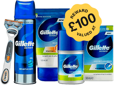 £100 Worth of Gillette Products*