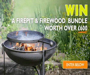 Win a Fire Pit & Firewood Bundle (worth over £600)