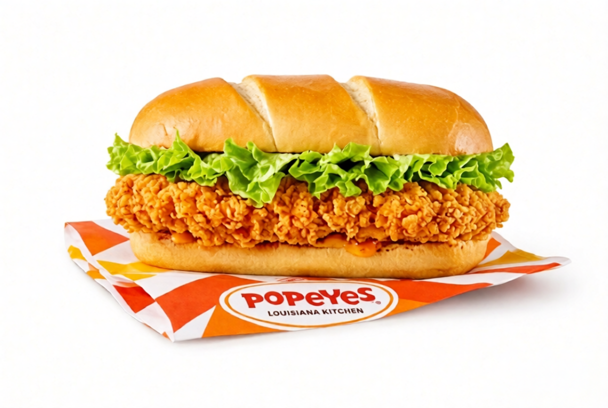 Free Popeyes Chicken Cruncher