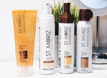 Free St. Moriz Tanning Products