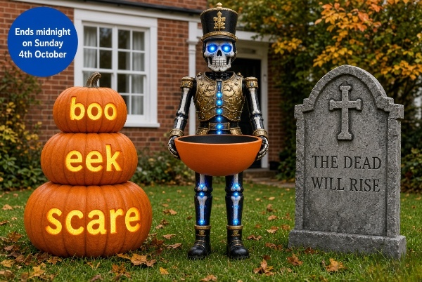Win a Halloween Outdoor Décor Bundle (worth £500+)