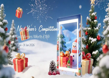 Free LED Mirrors (worth £159)