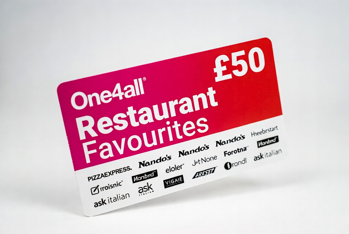 Free £50 One4all Restaurant Voucher