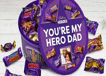 Free Cadbury Personalised Heroes Tub
