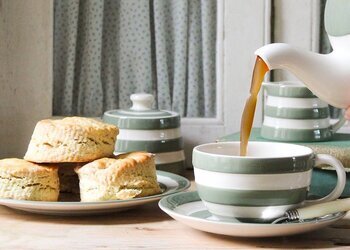 Free Cornishware Dinner Set