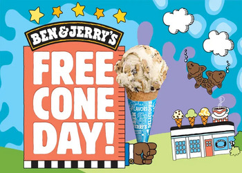 Free Ben & Jerry's Ice Cream