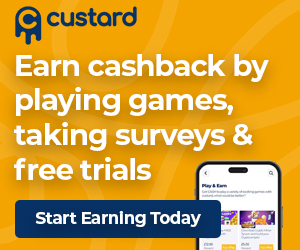 Join Custard and get a £2 Welcome Bonus