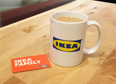 Free IKEA Tea or Coffee