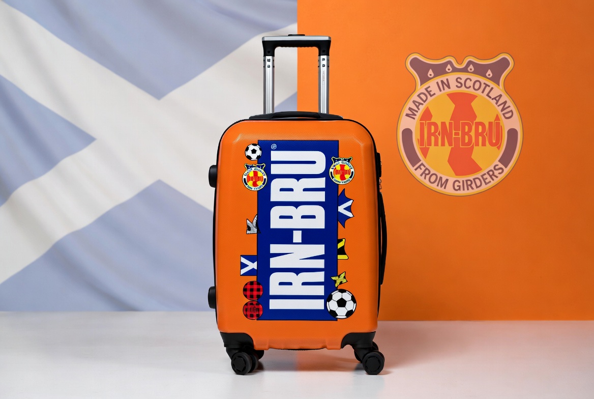 Free IRN-BRU Cabin Suitcase