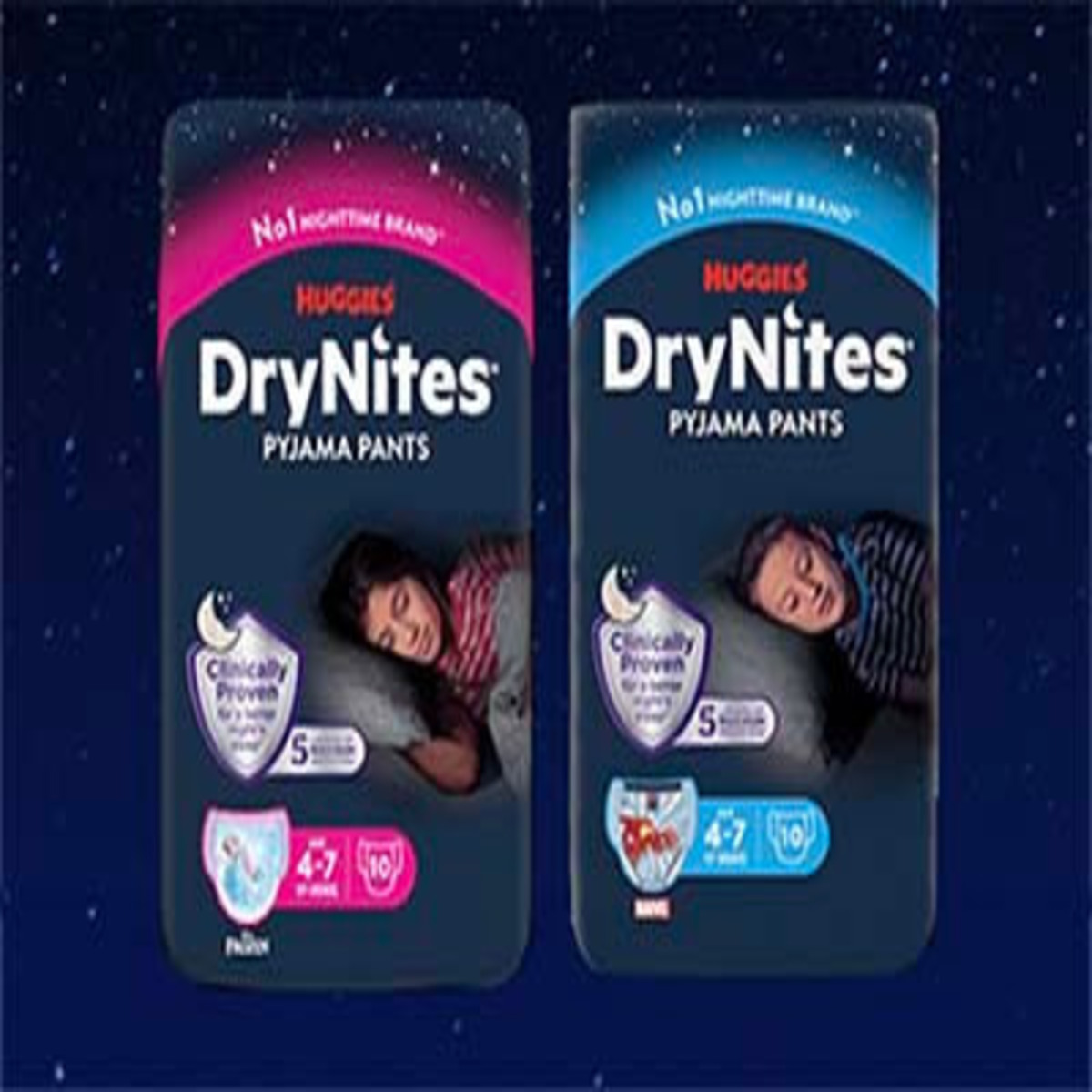 Free Huggies DryNites Pyjama Pants